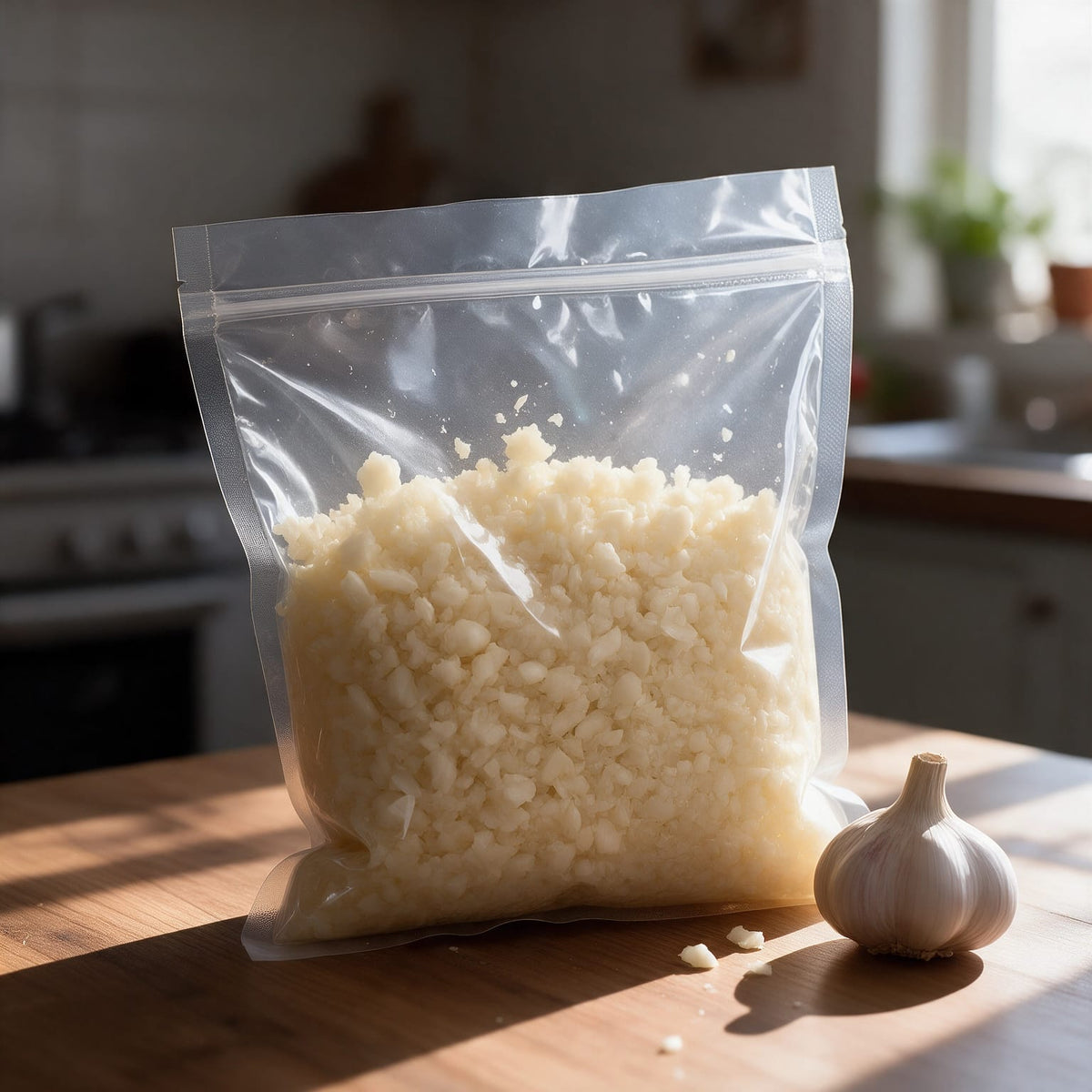 Minced garlic