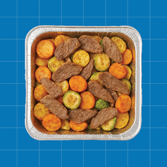 ورقة لحمة بقري بالخضار